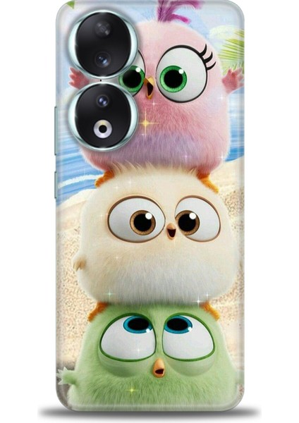 Huawei Honor 90 Kılıf Hd Baskılı Kılıf + Seramik Tam Kaplayan Ekran Koruyucu 366