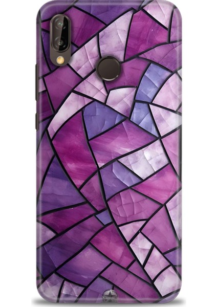 Huawei P20 Lite Kılıf Hd Baskılı Kılıf + Seramik Tam Kaplayan Ekran Koruyucu 331