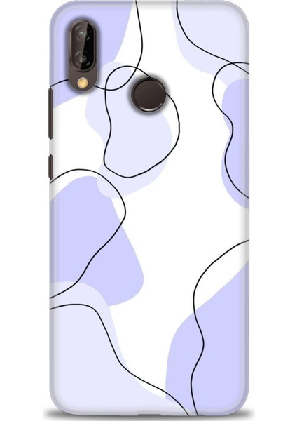 Huawei P20 Lite Kılıf Hd Baskılı Kılıf + Seramik Tam Kaplayan Ekran Koruyucu 178