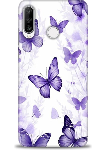 Huawei P30 Lite Kılıf Hd Baskılı Kılıf + Seramik Tam Kaplayan Ekran Koruyucu 293