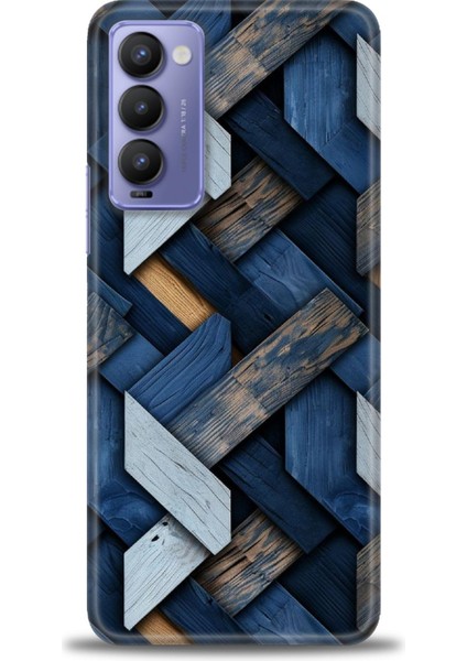 Tecno Camon 18 Kılıf Hd Baskılı Kılıf + Seramik Tam Kaplayan Ekran Koruyucu 322