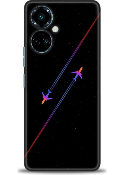 Tecno Camon 19 Pro Kılıf Hd Baskılı Kılıf + Seramik Tam Kaplayan Ekran Koruyucu 390