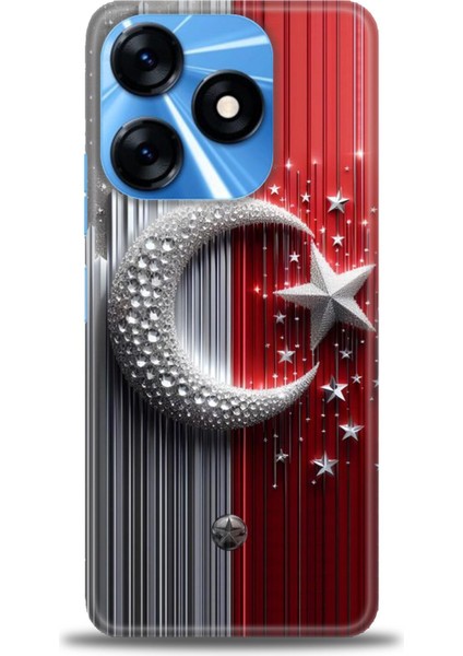 Tecno Spark 10 4g Kılıf Hd Baskılı Kılıf + Seramik Tam Kaplayan Ekran Koruyucu 40