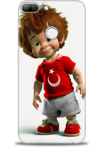 Huawei Honor 9 Lite Kılıf Hd Baskılı Kılıf + Seramik Tam Kaplayan Ekran Koruyucu 247