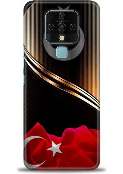 Tecno Camon 16 Kılıf Hd Baskılı Kılıf + Seramik Tam Kaplayan Ekran Koruyucu 33