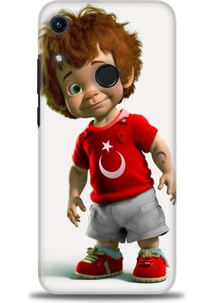 Huawei Honor 8A Kılıf Hd Baskılı Kılıf + Seramik Tam Kaplayan Ekran Koruyucu 247