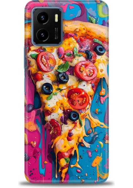 Vivo Y15S Kılıf Hd Baskılı Kılıf + Seramik Tam Kaplayan Ekran Koruyucu 450