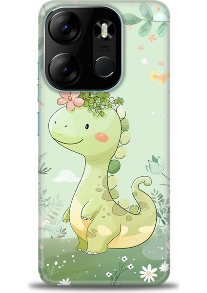 Tecno Spark Go 2023 Kılıf Hd Baskılı Kılıf + Seramik Tam Kaplayan Ekran Koruyucu 302