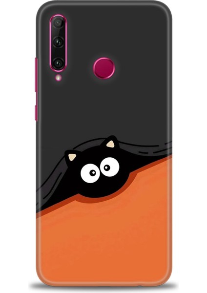 Huawei Honor 20 Lite Kılıf Hd Baskılı Kılıf + Seramik Tam Kaplayan Ekran Koruyucu 80