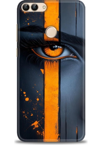 Huawei P Smart Kılıf Hd Baskılı Kılıf + Seramik Tam Kaplayan Ekran Koruyucu 142