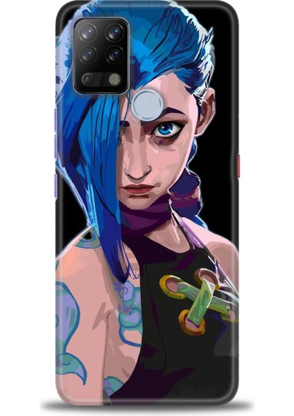 Tecno Pova Kılıf Hd Baskılı Kılıf + Seramik Tam Kaplayan Ekran Koruyucu 271