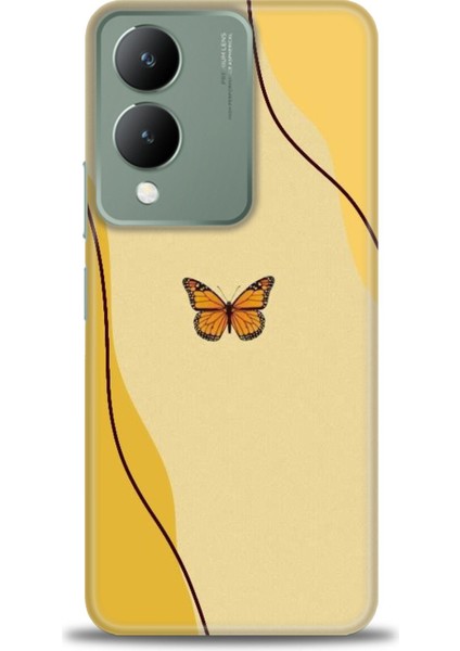 Vivo Y17S Kılıf Hd Baskılı Kılıf + Seramik Tam Kaplayan Ekran Koruyucu 188