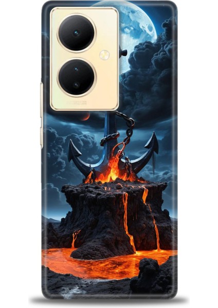 Vivo V29 Lite 5g Kılıf Hd Baskılı Kılıf + Seramik Tam Kaplayan Ekran Koruyucu 240