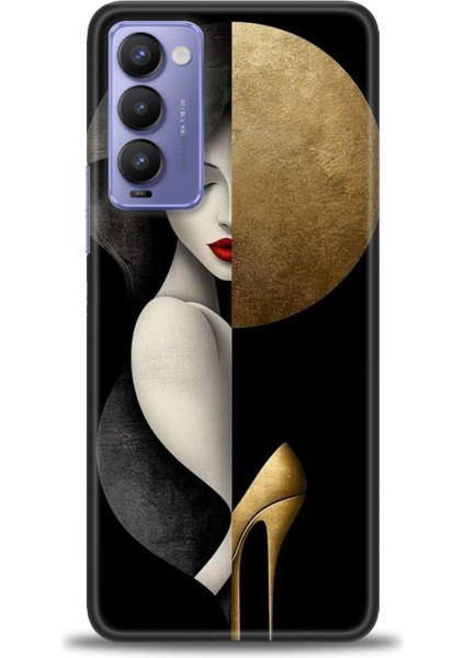 Tecno Camon 18 Kılıf Hd Baskılı Kılıf + Seramik Tam Kaplayan Ekran Koruyucu 147