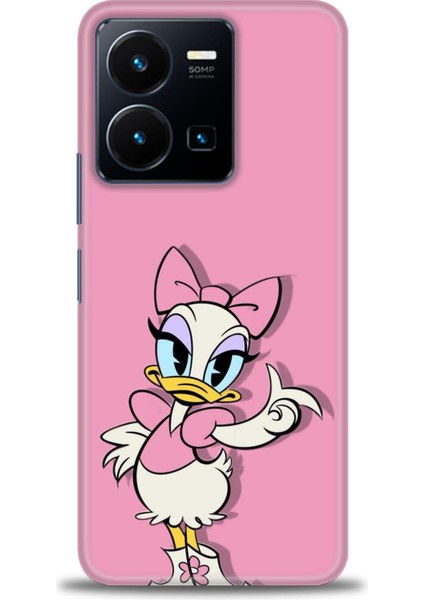 Vivo Y22S Kılıf Hd Baskılı Kılıf + Seramik Tam Kaplayan Ekran Koruyucu 406