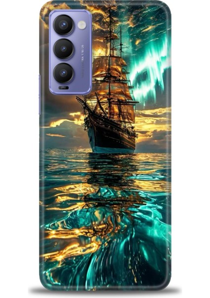 Tecno Camon 18P Kılıf Hd Baskılı Kılıf + Seramik Tam Kaplayan Ekran Koruyucu 237