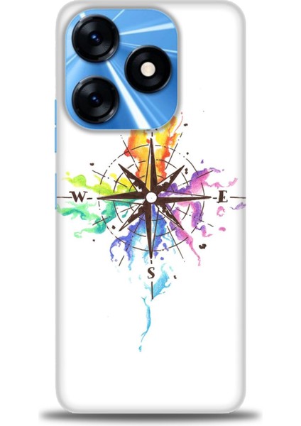 Tecno Spark 10 4g Kılıf Hd Baskılı Kılıf + Seramik Tam Kaplayan Ekran Koruyucu 88