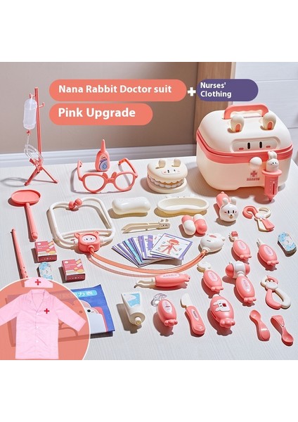 Çocuk Doktor Oyuncakları Seti Simülasyon Oskültasyon Tıbbi Kutu Bebek Hediyesi Ürün Resim Gösterileri Için Parça Sayısı Geçerli Olacaktır (Yurt Dışından)