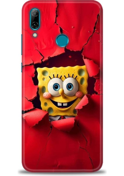Huawei P Smart 2019 Kılıf Hd Baskılı Kılıf + Seramik Tam Kaplayan Ekran Koruyucu 458