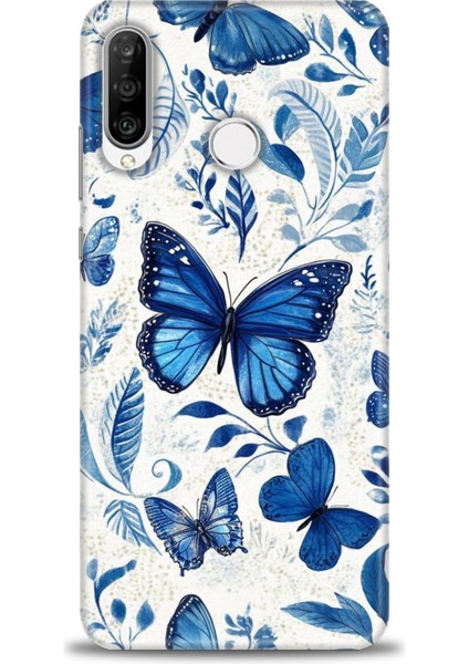 Huawei P30 Lite Kılıf Hd Baskılı Kılıf + Seramik Tam Kaplayan Ekran Koruyucu 294