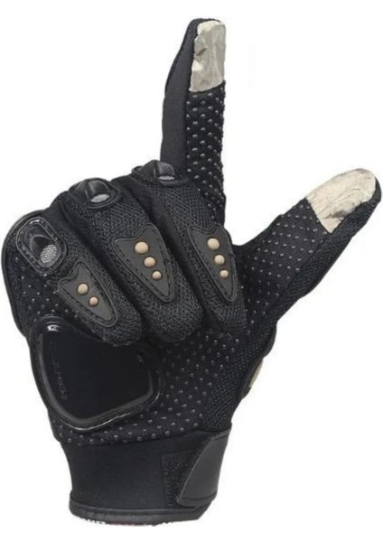 Siyah Korumalı Motosiklet Eldiveni (Yurt Dışından) fiyatları