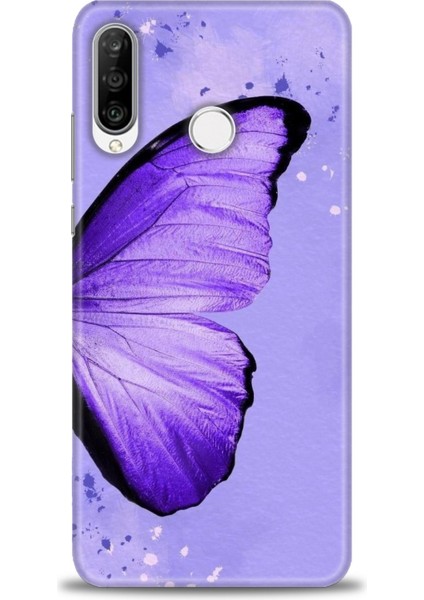 Huawei P30 Lite Kılıf Hd Baskılı Kılıf + Seramik Tam Kaplayan Ekran Koruyucu 299