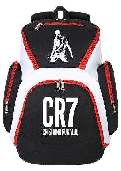 C Luo Futbol Yıldızı Spor Eğitim Ekipmanları Çantası Büyük Kapasiteli Depolama Ayakkabı Çantası, Top Çantası (Yurt Dışından)