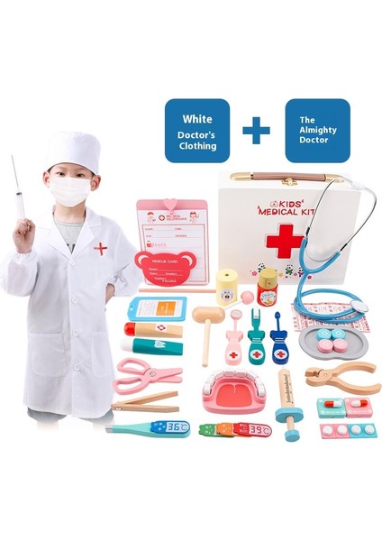 Simülasyon Doktor Oyun Seti Oyun Doktoru Hemşire (Yurt Dışından)
