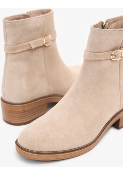 Esence Bej Hakiki Deri Kadın Bot indirimleri