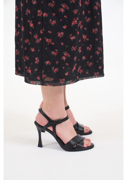 Blaze Siyah Hakiki Deri Kadın Topuklu Ayakkabı fiyatları