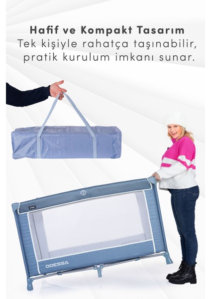 Odessa Otel Apart Tipi Park Yatak Beşik Oyun Parkı + Yatak modelleri