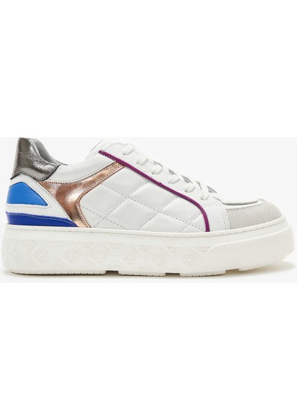 Mendy Beyaz Hakiki Deri Kadın Sneakers