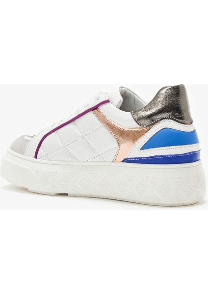 Mendy Beyaz Hakiki Deri Kadın Sneakers