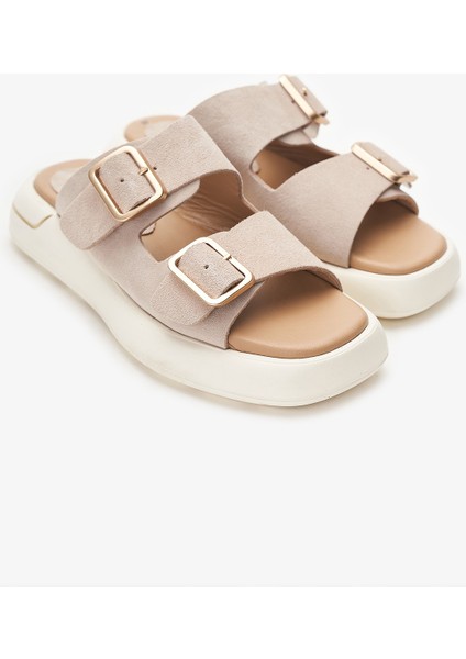 Timado Bej Hakiki Deri Kadın Terlik fırsatları