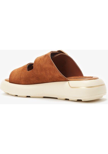 Timado Taba Hakiki Deri Kadın Terlik modelleri