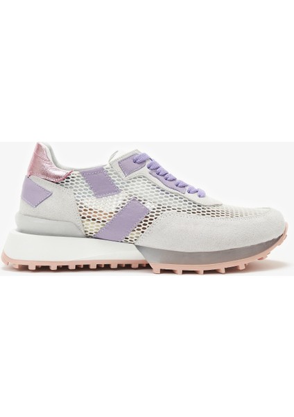 Soe Beyaz Hakiki Deri Kadın Sneakers