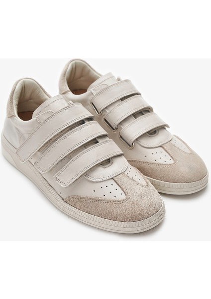 Bonnie Bej Hakiki Deri Kadın Sneakers fırsatları