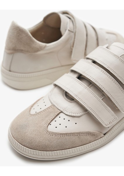 Bonnie Bej Hakiki Deri Kadın Sneakers indirimleri