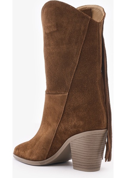 Savanna Kahverengi Hakiki Deri Kadın Bot modelleri