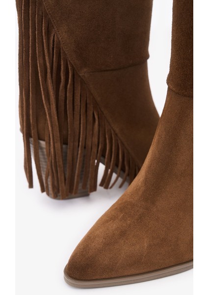 Savanna Kahverengi Hakiki Deri Kadın Bot indirimleri