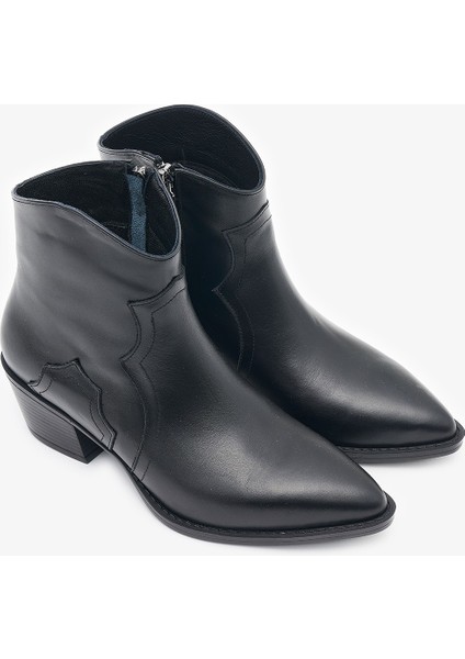 Bogota Siyah Hakiki Deri Kadın Bot fırsatları