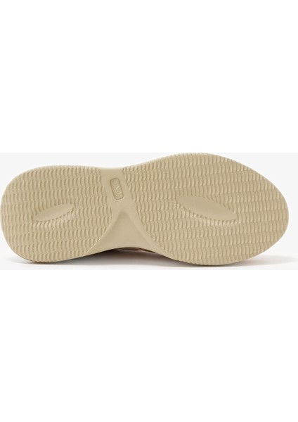 Nixus Bej Hakiki Deri Kadın Sneakers