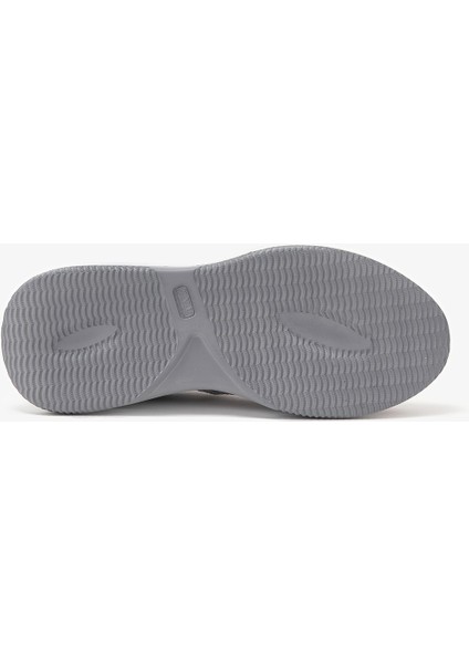 Nixus Gri Hakiki Deri Kadın Sneakers