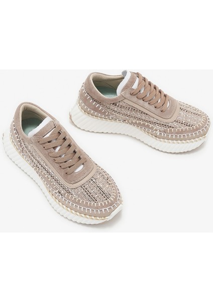 Ares Nude Hakiki Deri Kadın Sneakers modelleri