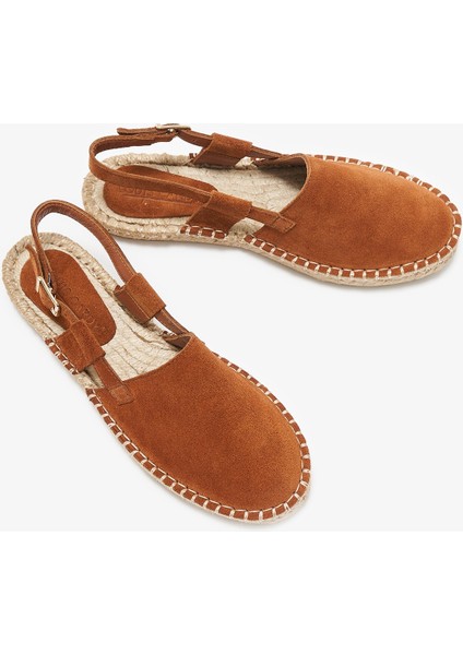 Helot Taba Hakiki Deri Kadın Espadril Sandalet fiyatları