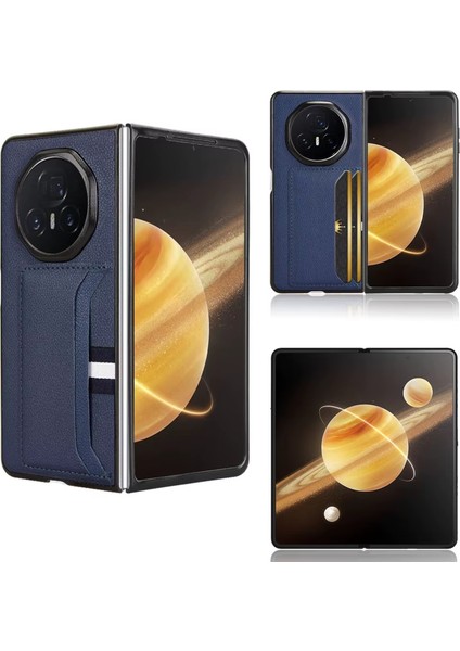 Honor Magic V3 Kartlıklı Deri Kaplama KILIF-AL5120