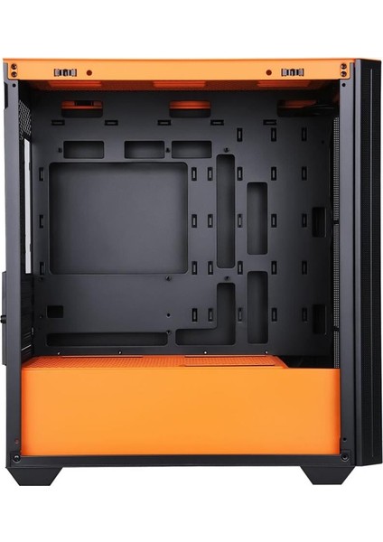 PB-P2252BO USB 3.0 Mesh Ring Argb Fan M-Atx Turuncu Kasa modelleri