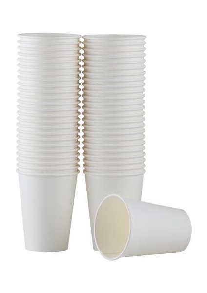 Karton Bardak 12 Oz 300 ml 50 Adet - Beyaz fiyatları