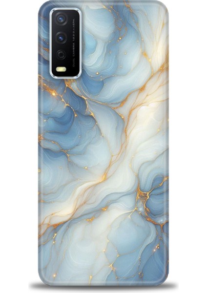Vivo Y11S Kılıf Hd Baskılı Kılıf + Seramik Tam Kaplayan Ekran Koruyucu 318