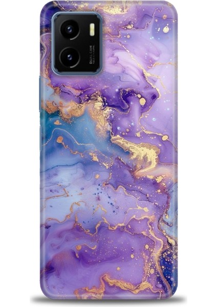 Vivo Y15S Kılıf Hd Baskılı Kılıf + Seramik Tam Kaplayan Ekran Koruyucu 311